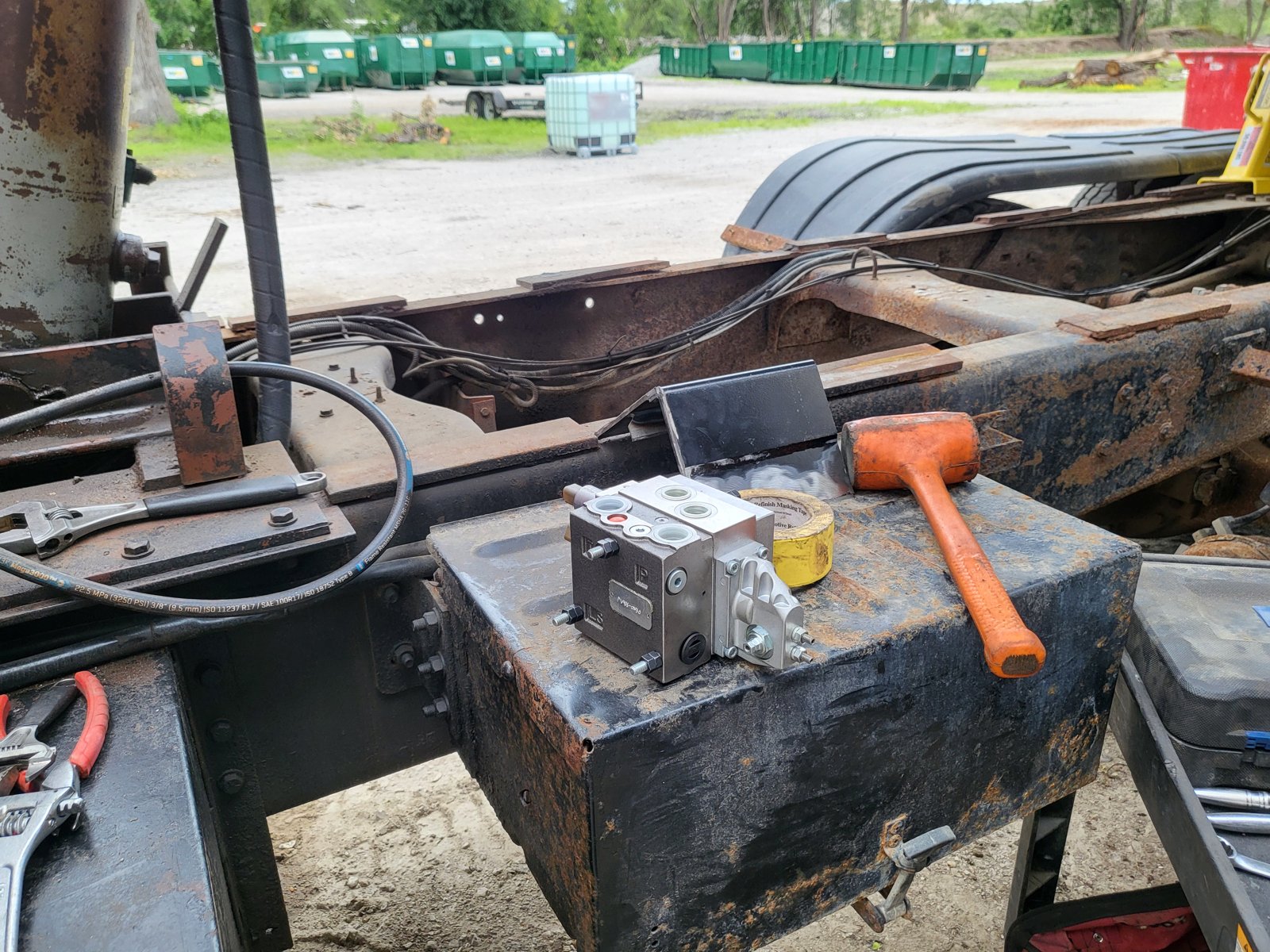 Hydraulic power unit repair at Ames Hydraulics