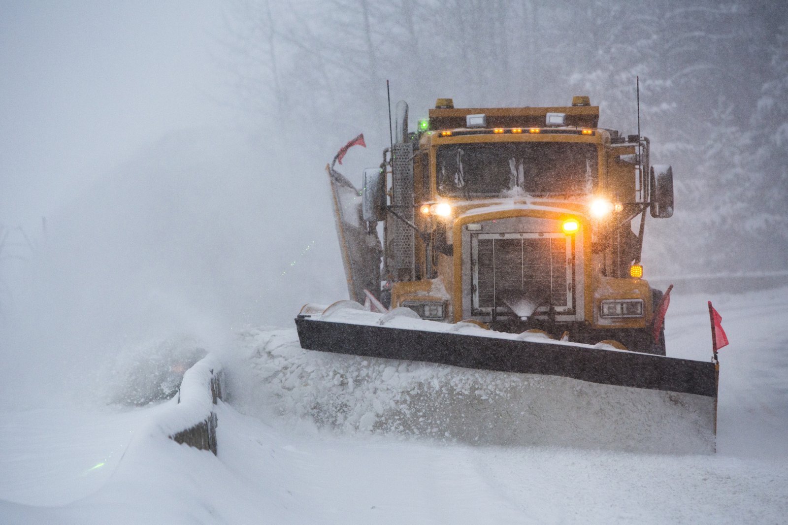 Snow plow and spreader repair at Ames Hydraulics