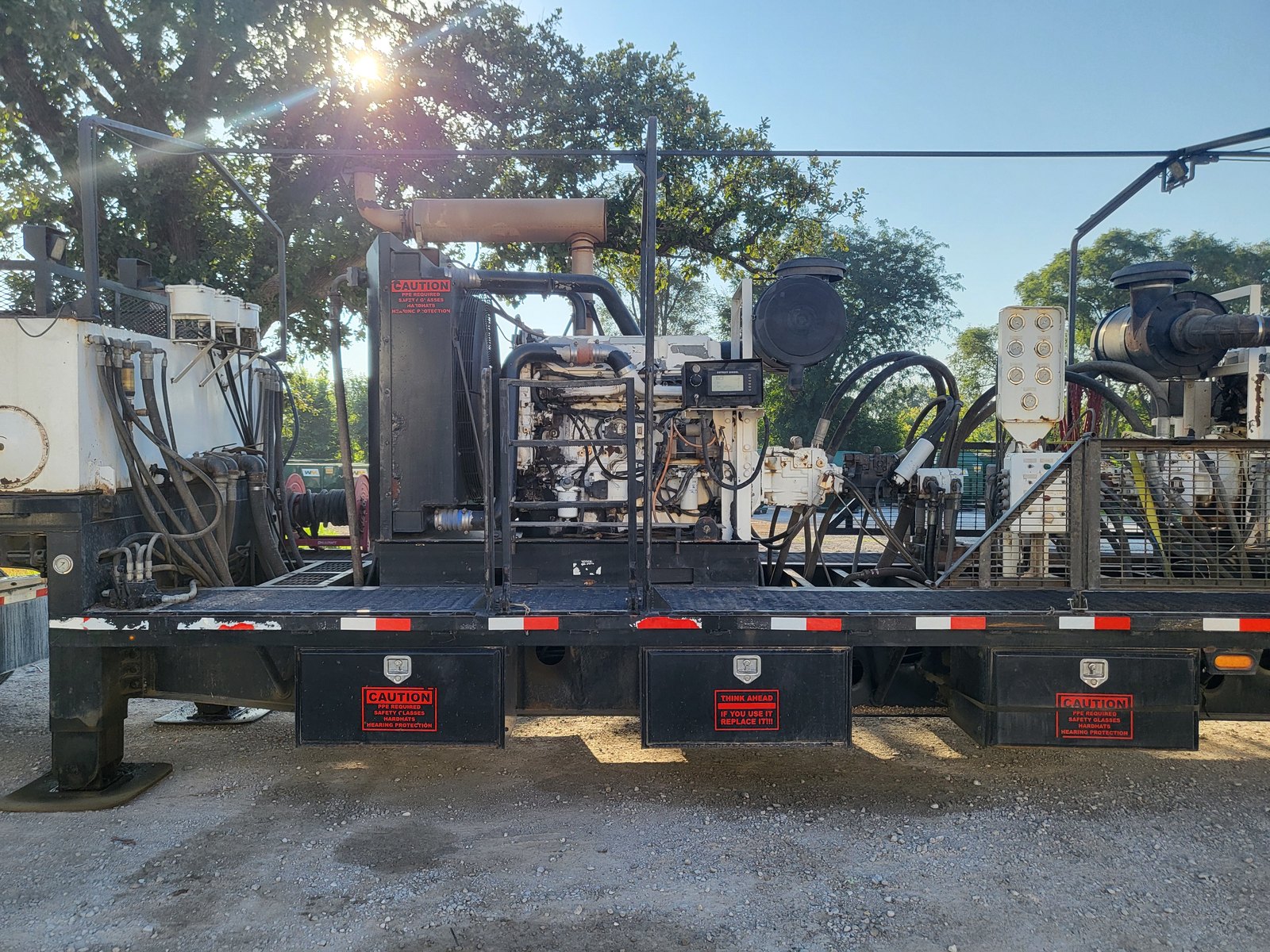 Well drilling rig mud pump unit repaired at Ames Hydraulics in Ames, Iowa