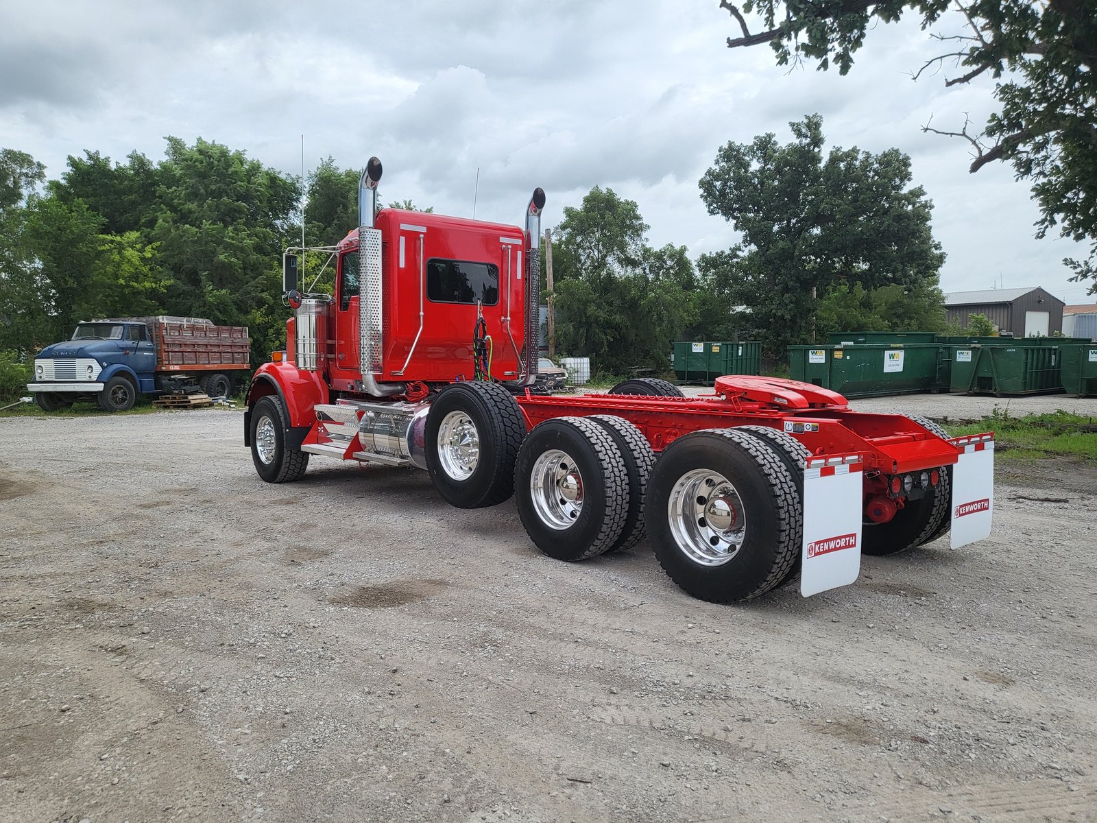 Wet kit system installed on a semi tractor at Ames Hydraulics in Ames, Iowa